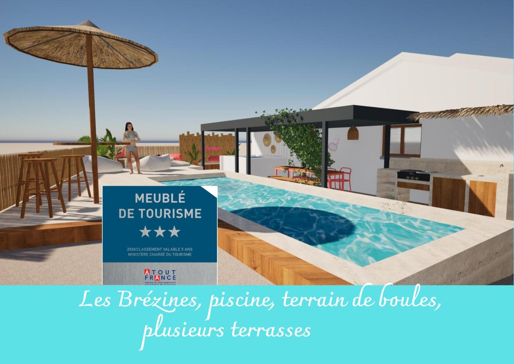 Les Brezines - Maison Clim Terrasse Piscine Au Coeur De Mus Maisoncarreeconciergerie Luaran gambar
